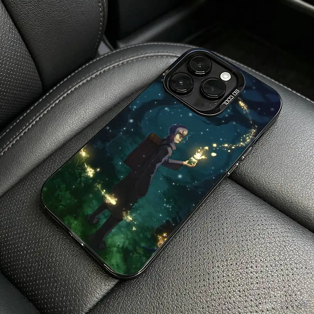 Anime M-Mushishi Phone Case For iPhone 17,16,15,14,13,12,11 Plus,Pro Max,XS,Colorful Silver Cover view 5