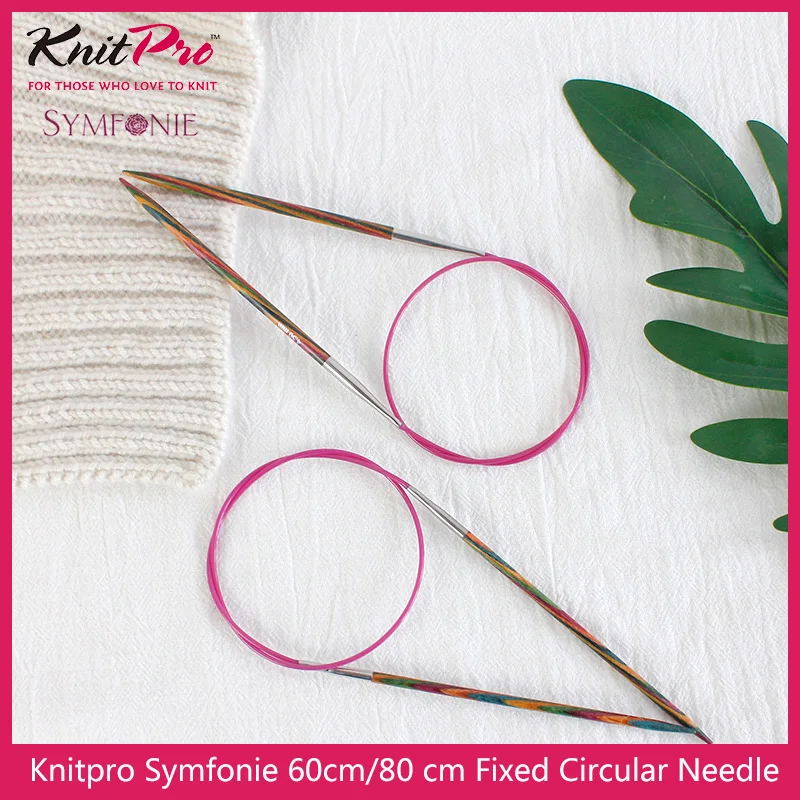 1 piece Knitpro Symfonie 60cm/ 80cm Fixed Circular Needle