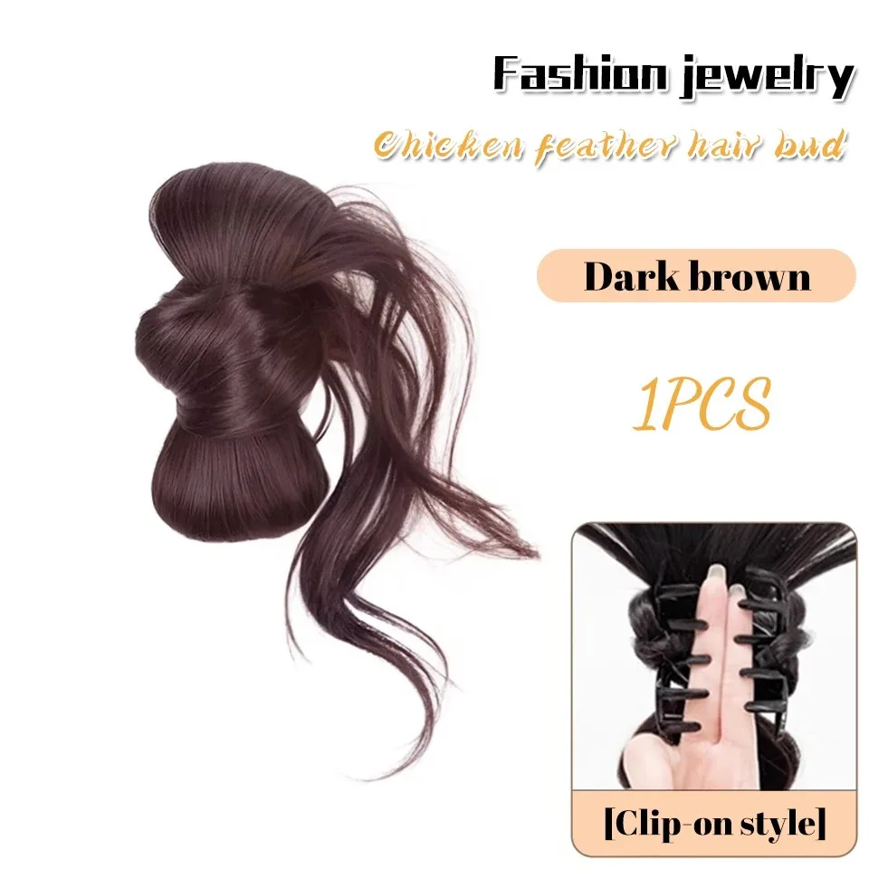 Synthetic Claw Clip Ponytail Hair Extensions