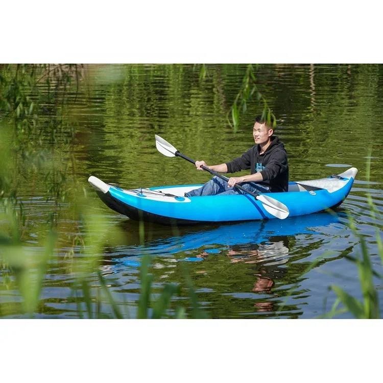 2024 Good Quality  Kayak New Inflatable Kayak Wholesale Inflatable Kayak Boat Fishing Sit On Top