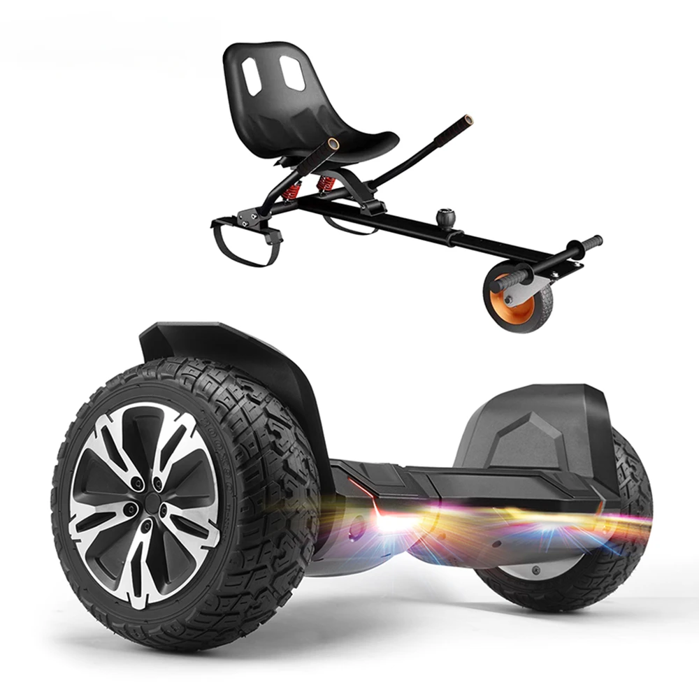 Electric Hoverkart for Kids Hoverseat 2 Wheel Self Balancing Scooter hoverboard hoverkart go kartscustom