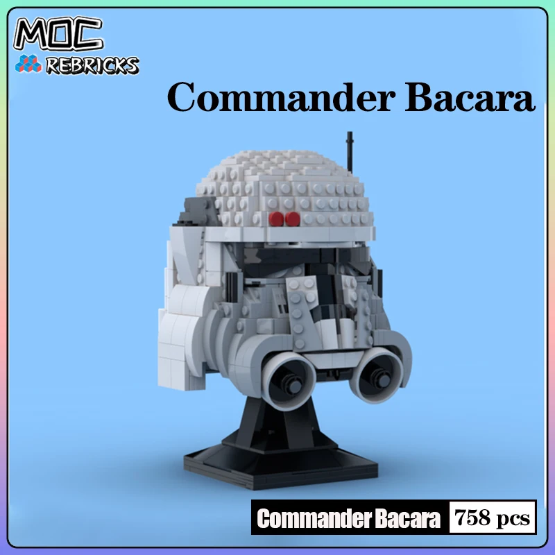 Space Series MOC Bricks Commander Bacara Famous Movies Building Block Set DIY Child Intellectual EducationToys Christmas Gifts