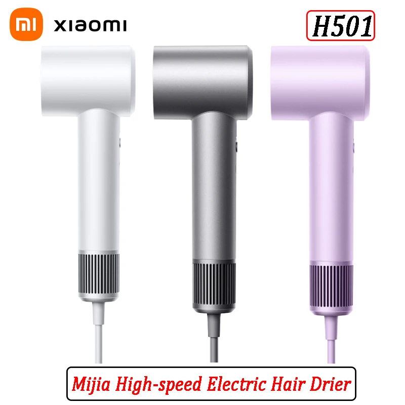 

XIAOMI MIJIA H501 Water Ion Hair Dryer Professional Blow Hair Dryer Negative Ionic Blower Electric Dryer Diffuser Quick Dry Hair