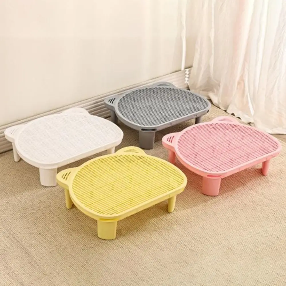 Anti Slip Double Layered Litter Trapper Anti-splash Detachable Litter Filter Mat Anti-take-out Cat Litter Ramp Lavatory