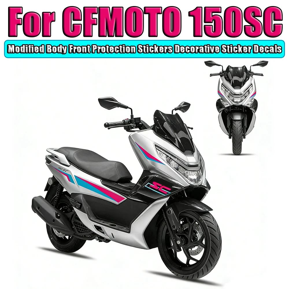 

Motorcycle Modification Personalized Body Protection Sticker Decorative Pull Flower Sticker For CFMOTO 150SC 150 SC 150-SC