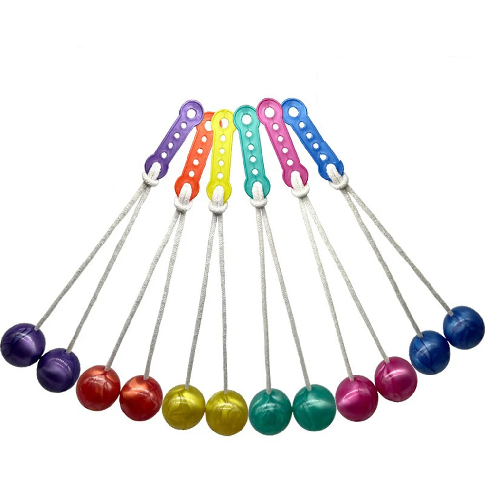 Pro-Clackers Ball Lato-Lato Toys Clack Ball Children Toys Latto Toy Lights Ball With Lights Snap Ball Shake Impact Ball Tek-Tek