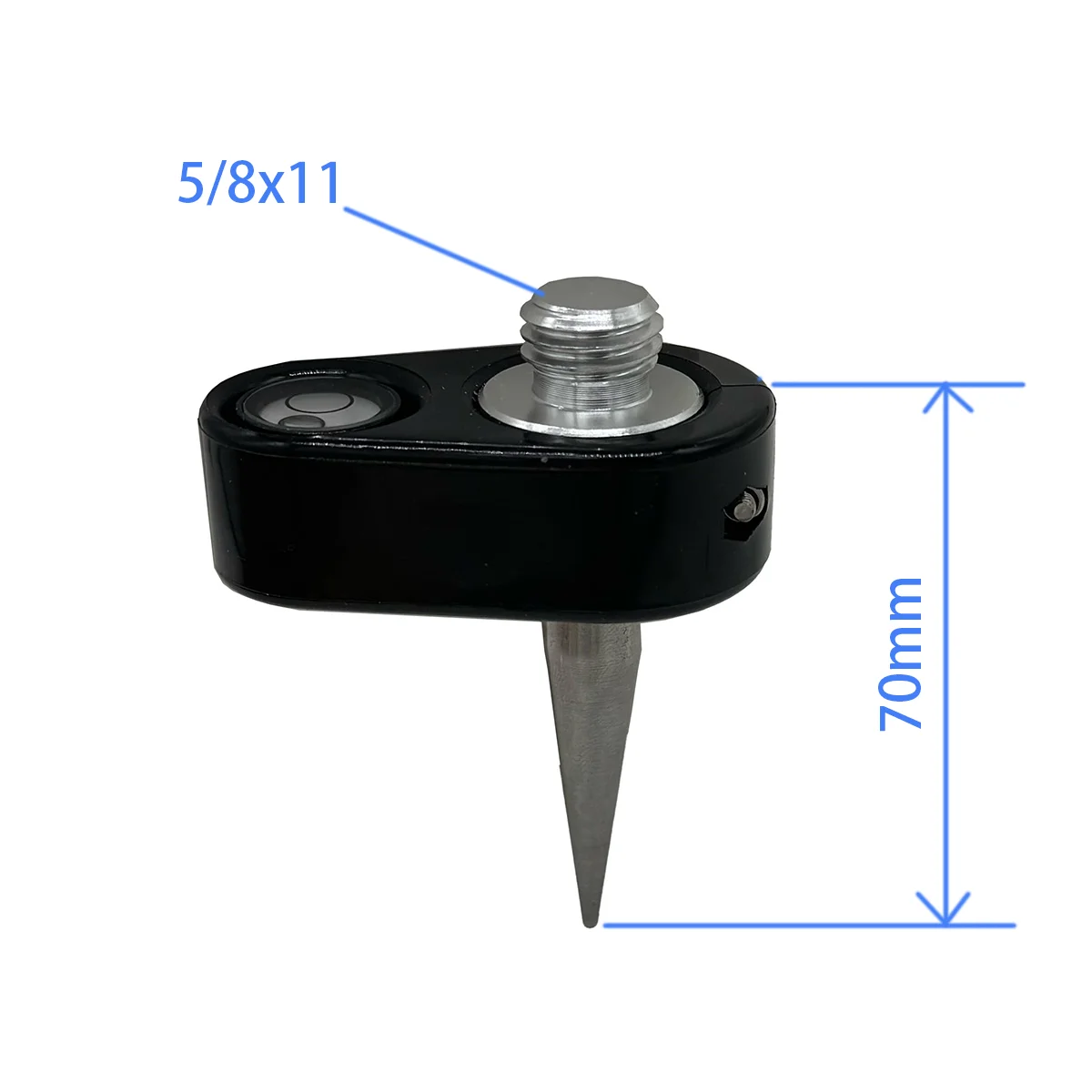 MINI PRISM POLE 5/8x11 thread for Prism total station. GPS etc.