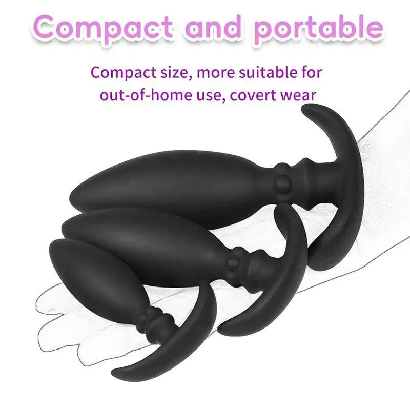 Anal Beads with Gravity Steel Ball Butt Plug Sex Toy for Men Women Prostate Massage Silicone Adult Couple Pleasure Anal Training - Image 2