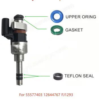 무료 배송 4 Sets GDI 연료 인젝터 수리 키트 16-19 GMC Chevrolet Cruze Malibu Buick 1.4L 1.5L (AY-RKG912) 