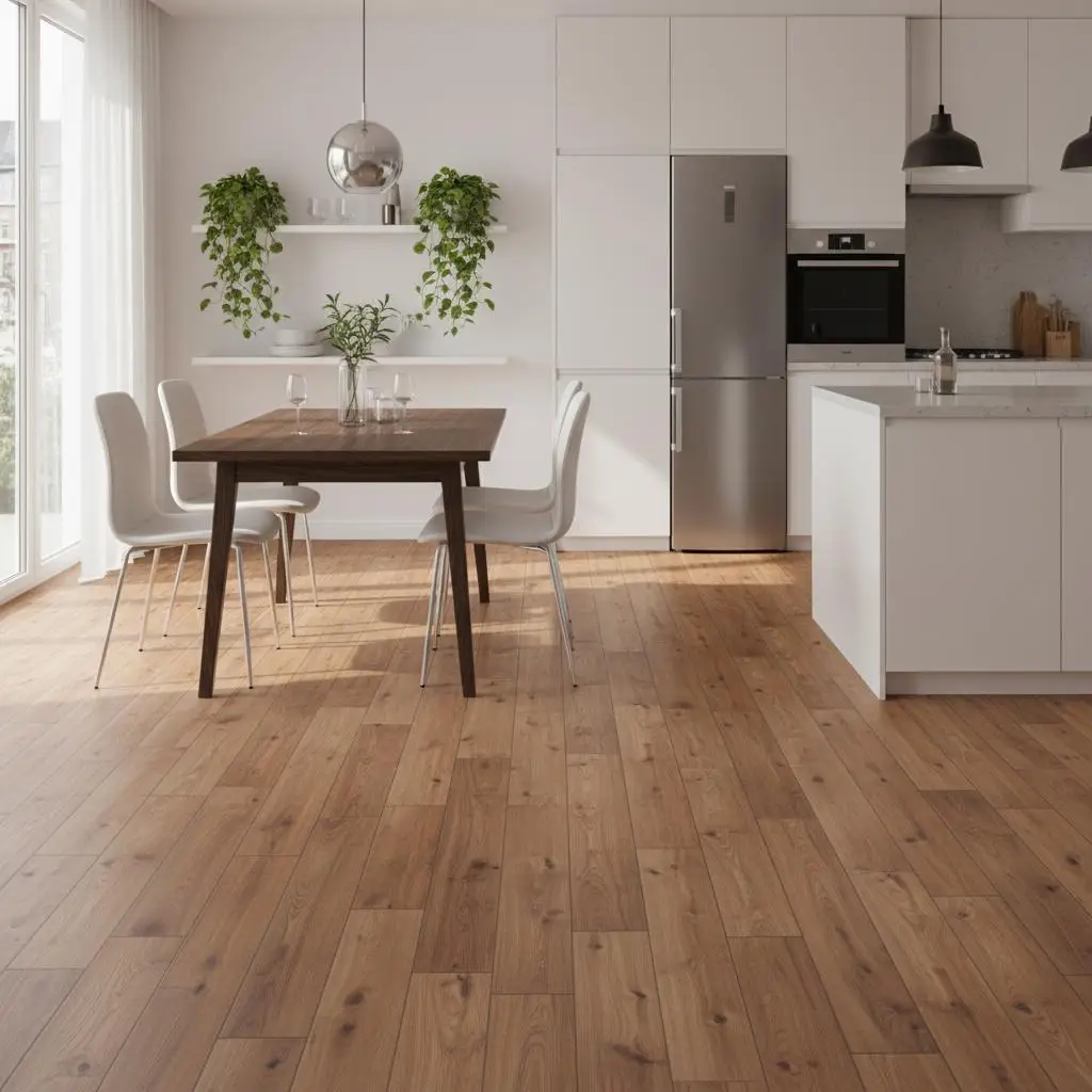 

Напольные панели с эффектом натурального дерева, 36 x 6 дюймов, для кухни, столовой, спальни, толщина 2,5 мм, для самостоятельной укладки.