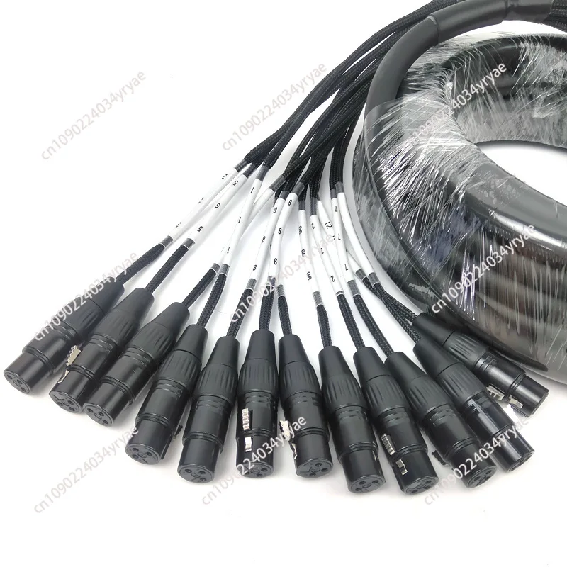 Multi-channel audio signal cable, stage lighting transmission signal cable