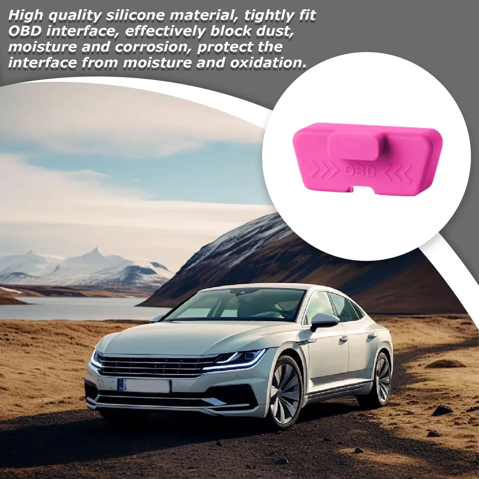 Silicone Car OBD Port Cover