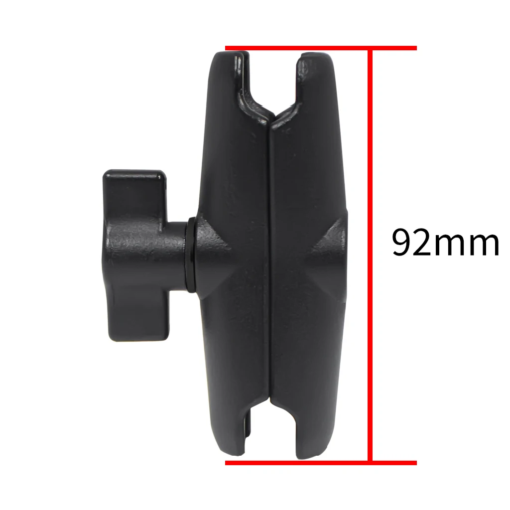 Doppelsteckdose Verlängerungsarm 1-Zoll-Kugelkopf Basisadapter Metall für Ram Mount für GoPro Kamera Fahrrad Motorrad Halterung Halter – Detail 32