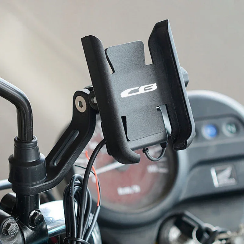 For HONDA CB CB500F CB500X Handlebar Mobile Phone Holder GPS Stand Bracket Mount Motorcycle Accessories 2024 New