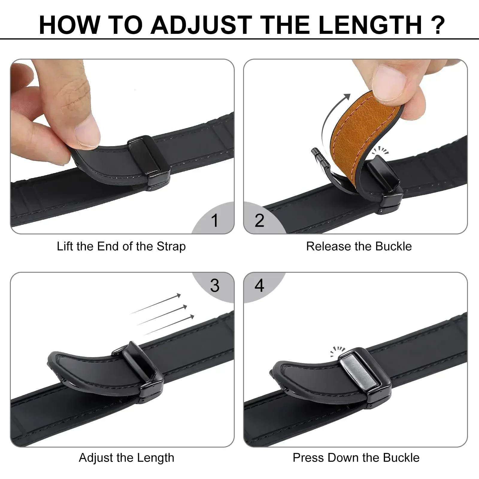 22mm 20mm Leather+Silicone Strap For Redmi Watch 5 Active/Lite Magnetic Buckle Bracelet For Huawei Watch GT7/6/Pro/5/4 46mm Belt view 6