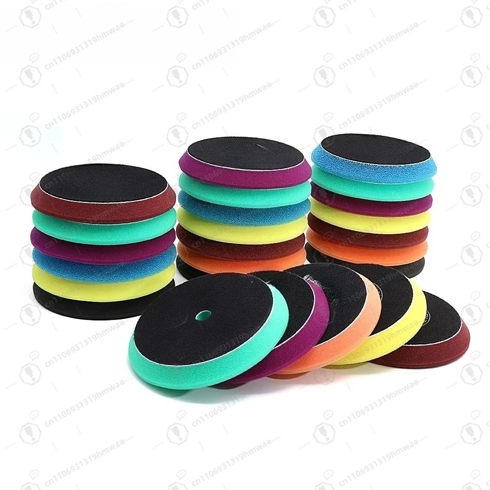 

Wholesale Car Polishing Pad High Quality 5 Inch 130mm 3 Step Bevel Foam Polishing Pad Car Detail