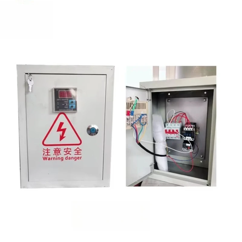 

Industrial Air Heater Fan Tubular Heat Exchange Equipment Radiator With Control Box 3kw for Drying Room