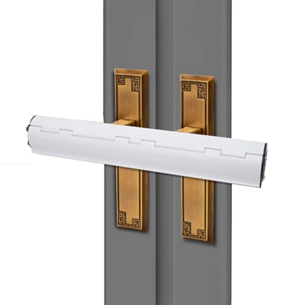 French Door Lock Bifold Door Locks Aluminum Alloy Compatible With Various Handles Designed For Double Doors Home Safety