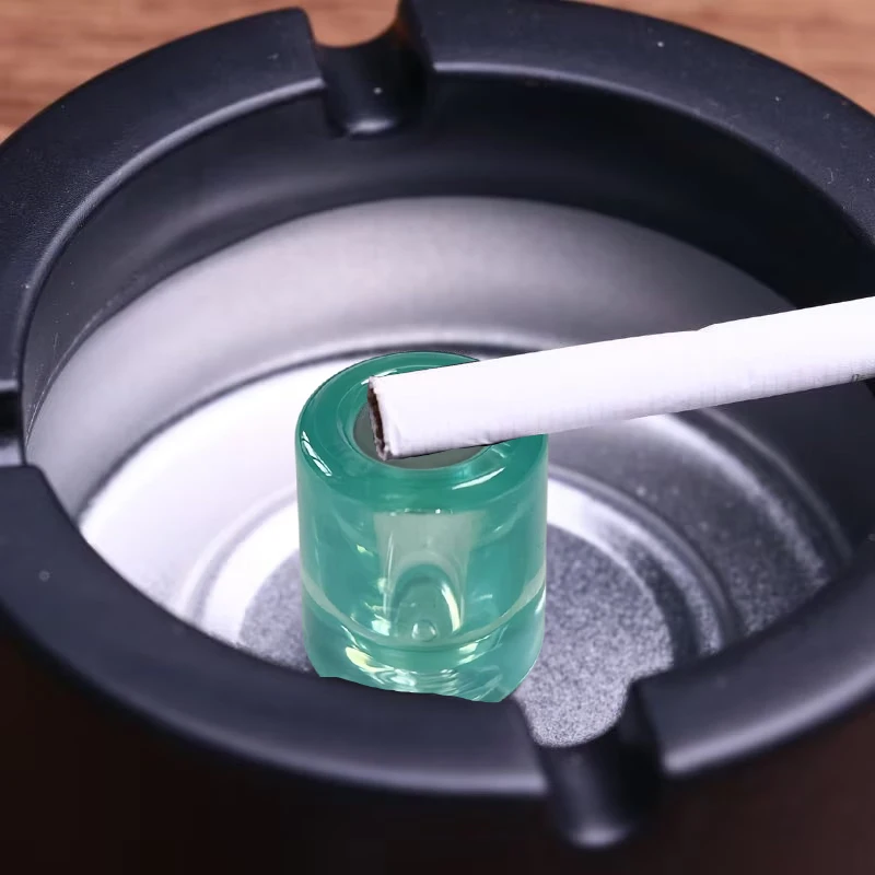 Cigarette Butt Extinguisher Heat-Resistant Fire Stop Plug | Ashtray | Multi-Functional Pen Holder & Toothbrush Holder