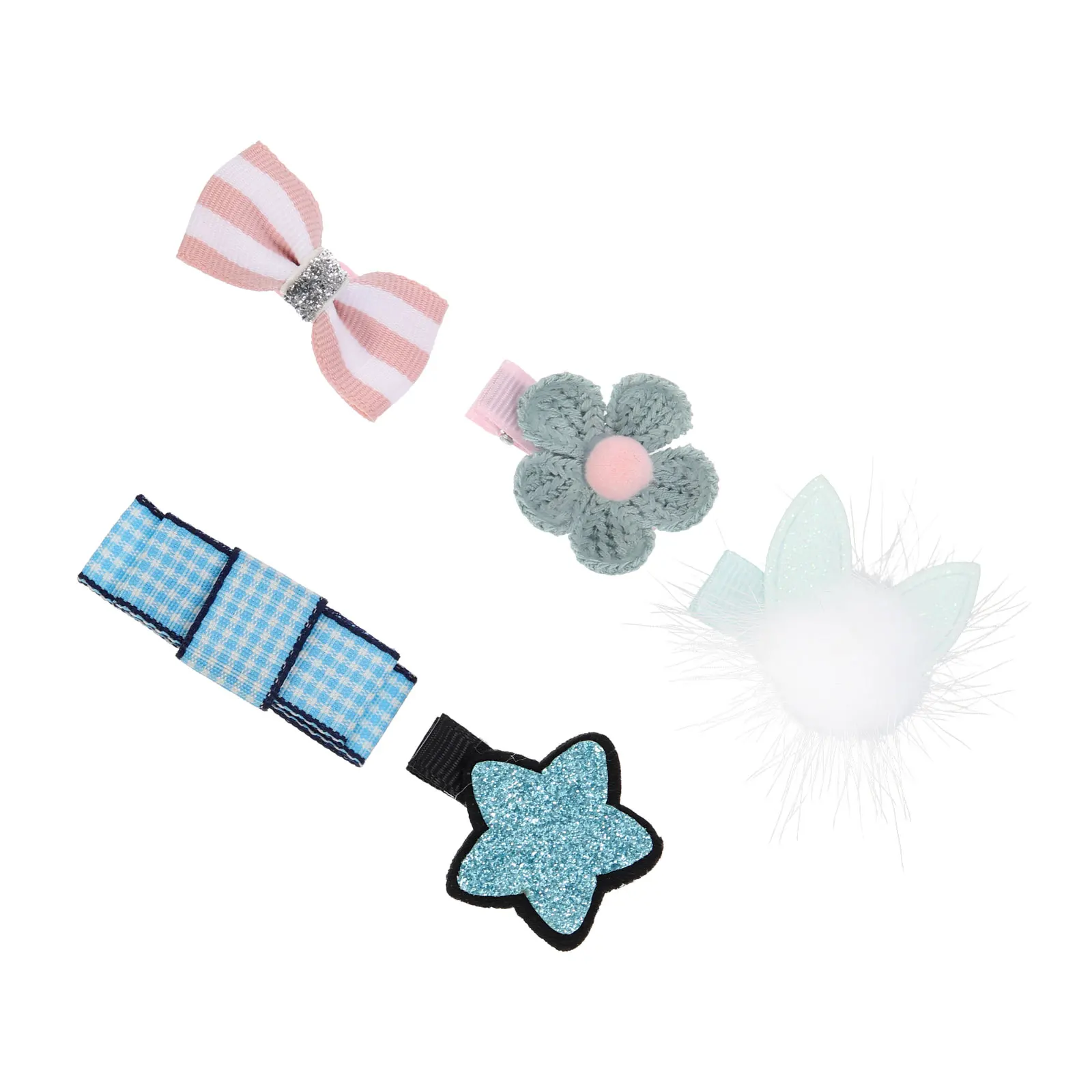 

5pcs Pet Crown Hairpins Creative Design Styling Clips for Dog Decorative Toppers Durable Lightweight Photo Shoot