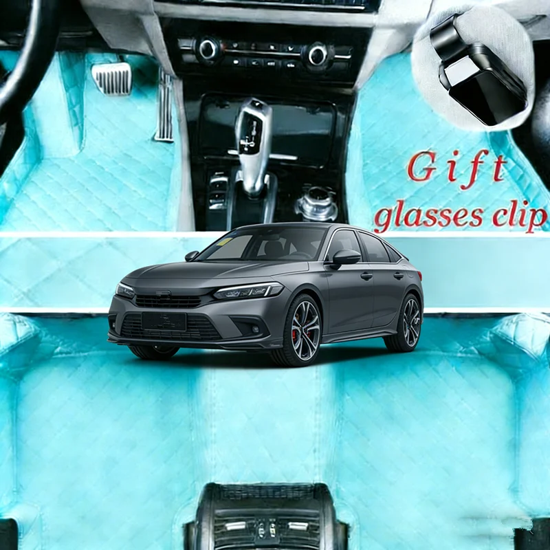 

Custom Fit For Honda Civic FE FL e:HEV Hybrid 2022-2026 Car Floor Mats Car Accessories Carpets Covers Left /Right Hand Drive
