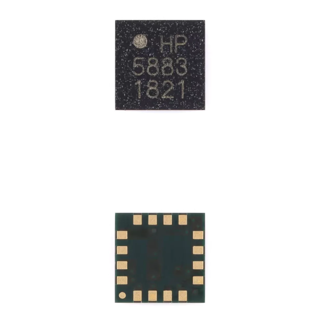 QMC5883P LGA-16(3x3) LGA16 NEW Original 3-Axis Single Chip Magnetic Sensor IC HP5883 SMD 3-Axis Magnetic Sensor