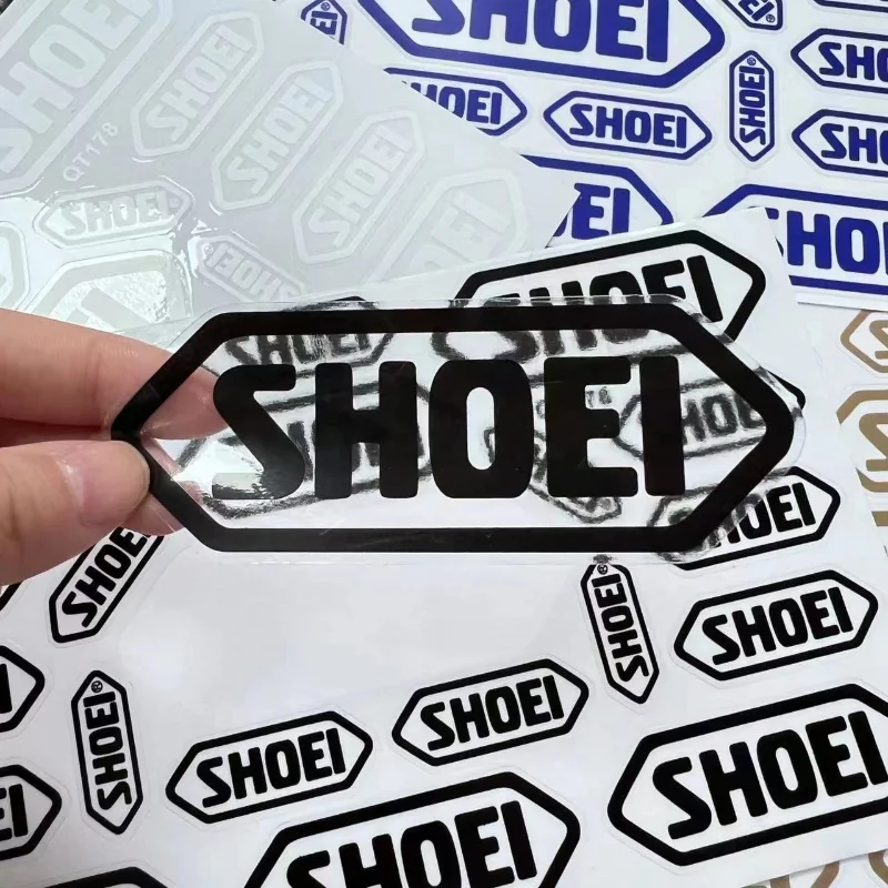 Motorcycle helmet sticker FOR SHOEI waterproof decorative film universal logo sticker