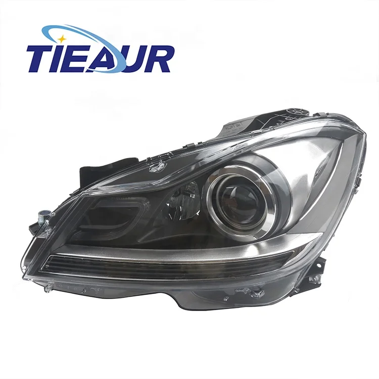 KQX OEM 2048203539 Auto Parts Xenon Headlamp Plastic Glass Car Front Headlights for W204/C200 2011-2014 Year