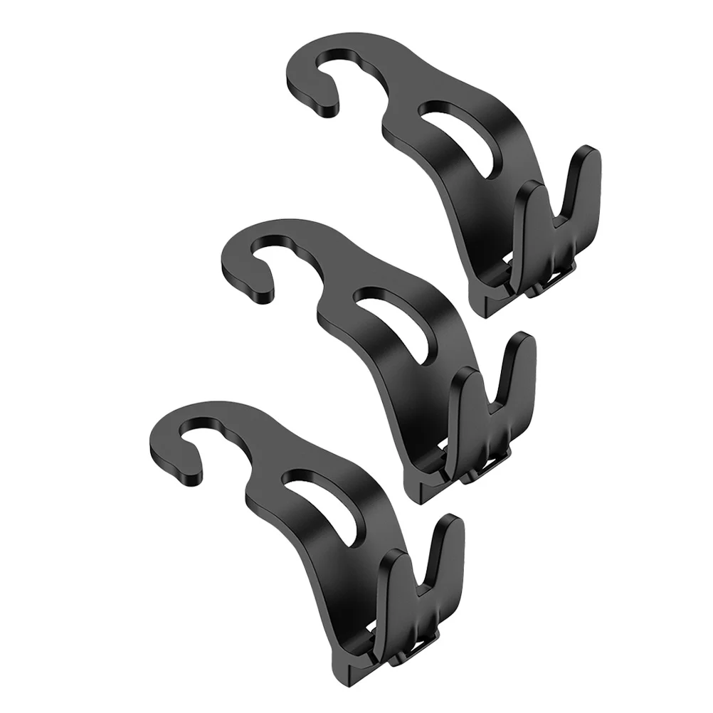 

3 шт. крючки для подголовников, подвесной крючок из АБС-пластика для кошельков, сумок, органайзер, крючки для заднего сиденья автомобиля, автомобильные аксессуары, другой автомобиль