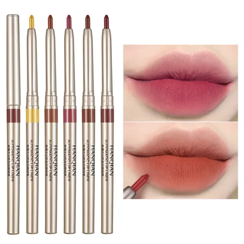 ใหม่ Lip Liner ลิปสติกกันน้ําดินสอ Long Lasting Moisturizing Lip Pencil Contour Tint Moisturizer Lipliner