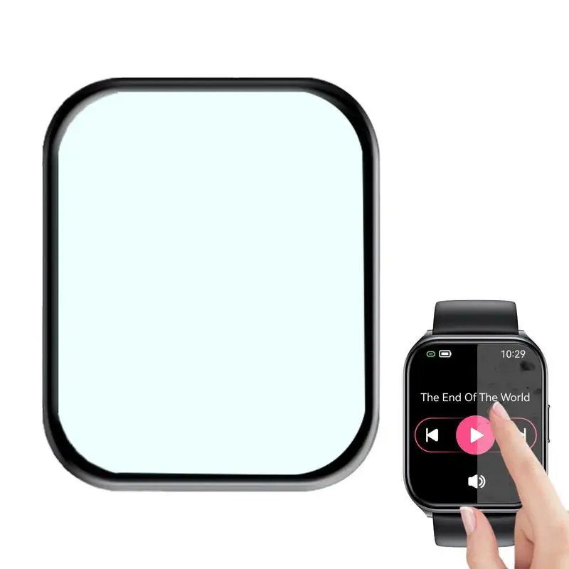 Hay-Lou Watch 2 Pro용 유연한 소프트 보호 필름, 유리 아님, 전체 커버리지 필름, 3D 화면 보호기