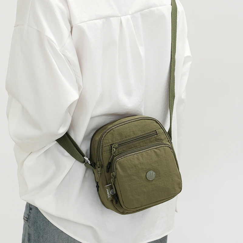 Leichte Oxford-Umhängetasche für Damen – Umhängetasche mit mehreren Taschen, ideal für Geschäftsreisen und Reisen – Detail 18