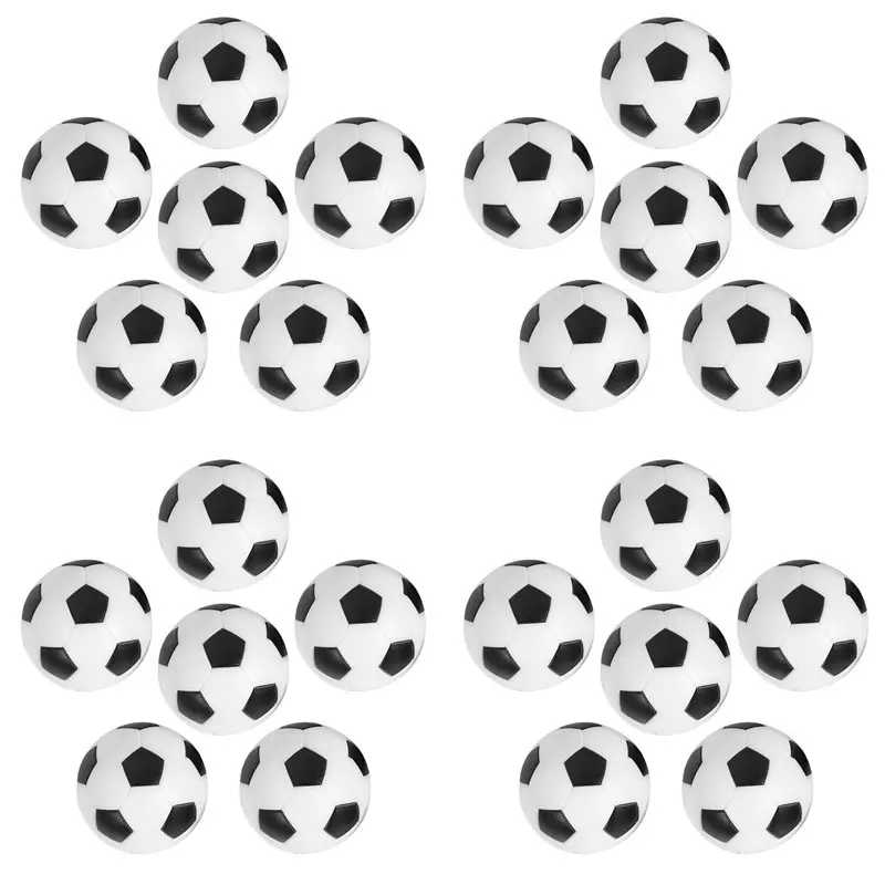 

【SPECIAL】24PCS Small Football Style Table Ball Foosball Hard Plastic Table Ball Counterpart Game Children