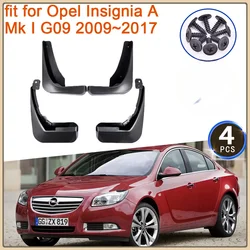 for Opel Insignia A Mk I G09 2009~2017 2013 2014 2015 2016 Mud Flaps Mudguards Splash Fender Guard Front Rear Wheels Accessories