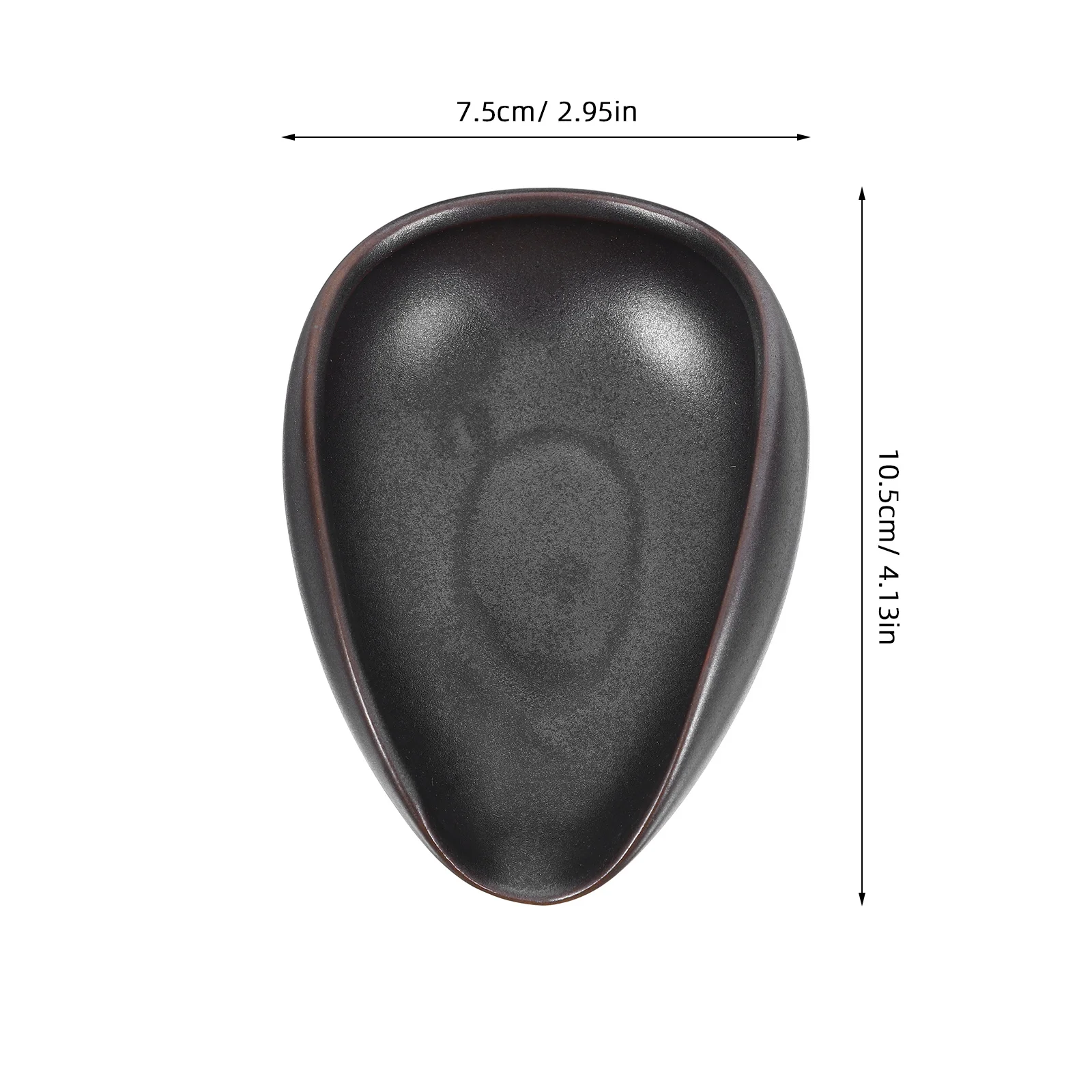 متعددة الاستخدام صينية جرعات حبوب البن السيراميك قياس الصحن لمسحوق القهوة أوراق الشاي تخزين لوحة الجرعات المنزلية #5