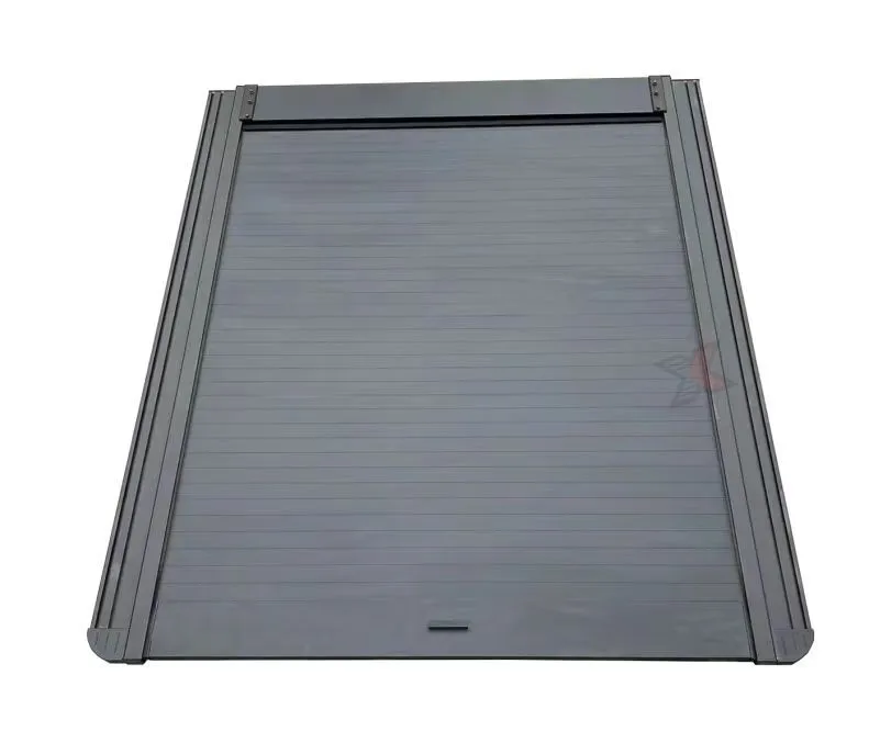 Retractable Aluminum Manual Roll Covers for for Hilux Double Cab Ute Roller Shutter with Roll up and Folding Operation