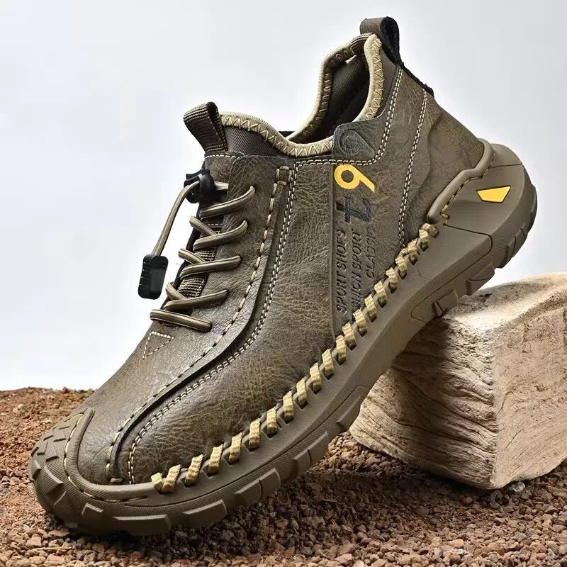 2026 2025 New Outdoor Men's Hiking Shoes Anti Slip And Wear-resistant Men's Climbing Shoe Comfortable Men's Walking Shoes