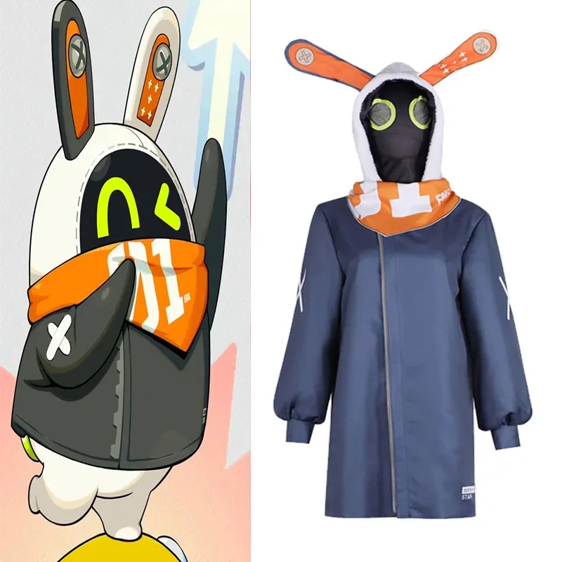 

Игра Zenless Zone Zero Eous, косплей, пальто Bangboo, толстовка с капюшоном для женщин и мужчин, нарядная одежда, костюм акулы, сценический наряд на Хэллоуин goi/6