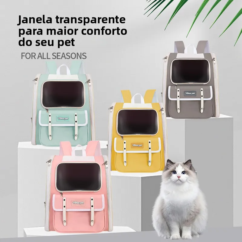 pet-bag-bag-luggage-cover-four-seasons-universal-outdoor-pet-backpack-dogs-and-cats-can-be-packed-in-a-double-shoulder-bag