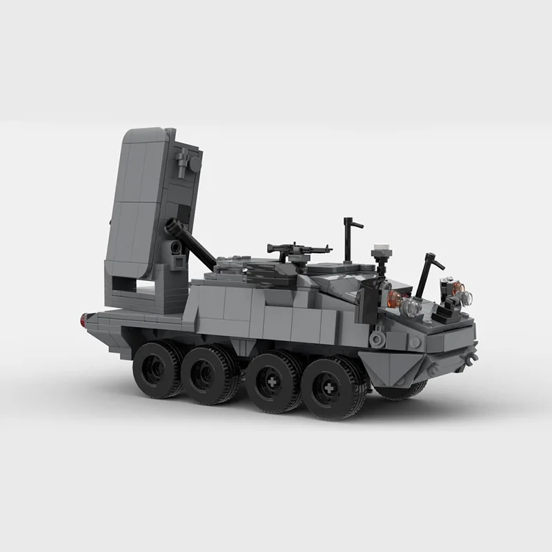 

Hot Military series Microwave Radar building block Radar vehicle fighter Armored car DIY Model bricks toys