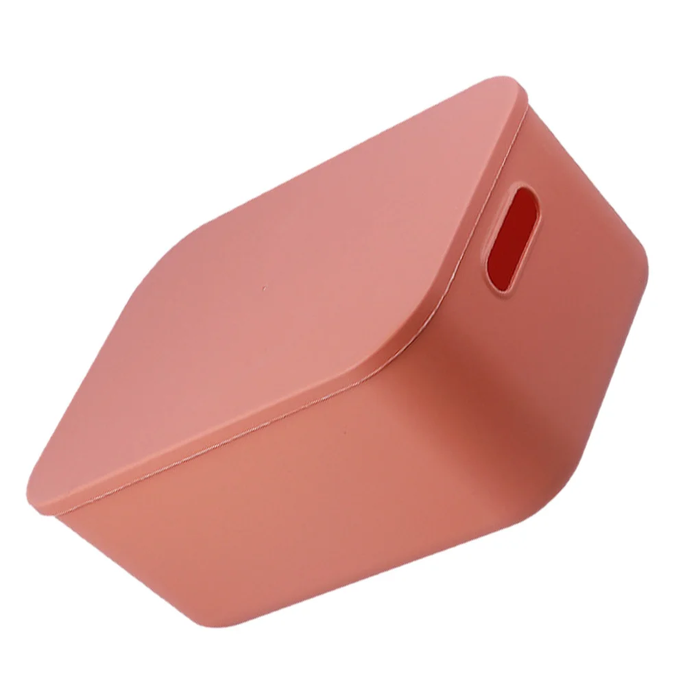 

Plastic Stackable Box with Lid for Bathroom Vanity Countertop Storage Organizer Large Useful Household Beauty Makeup