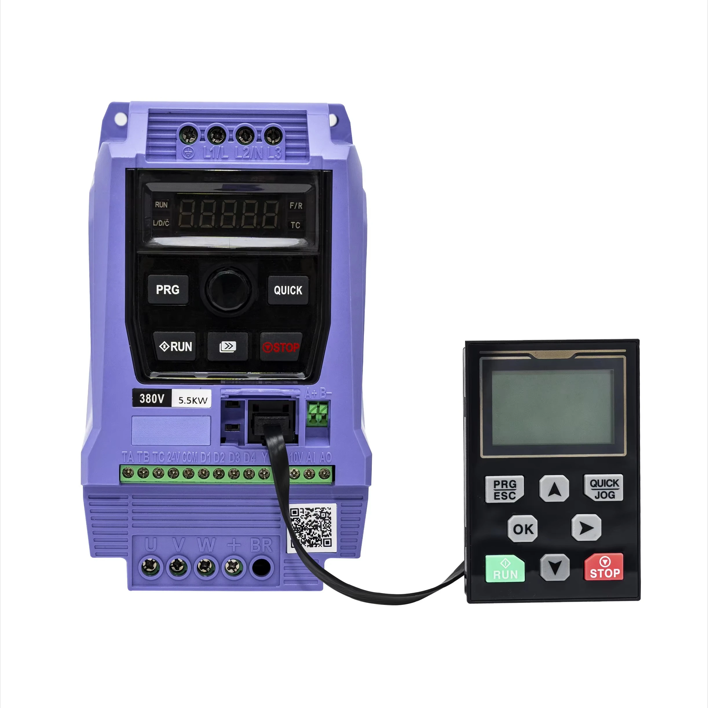 Factory Price KD600M High Frequency AC Drive 0.4kw 1.5kw 2.2kw 5.5kw Vector Control for Motor