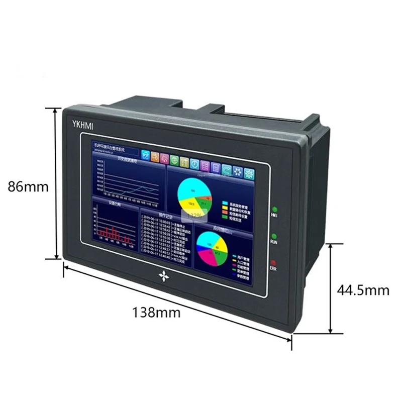YKHMI Hot Sale PLC touchscreen HMI alles in één geïntegreerde 100% nieuwe originele Mini HMI voor CNC industriële controller levering voorraad