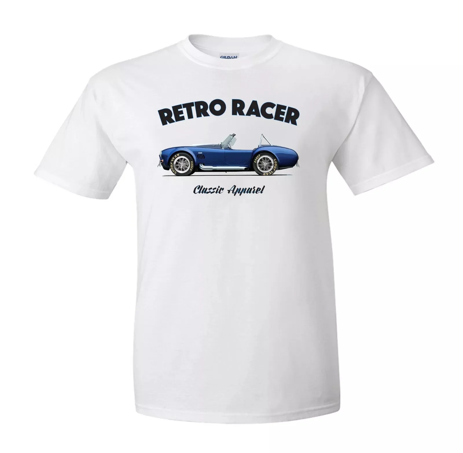 AC COBRA SHELBY 427 T-shirt. RETRO BRITISH. RETRO AMERICAN. CLASSIC. MODIFIED