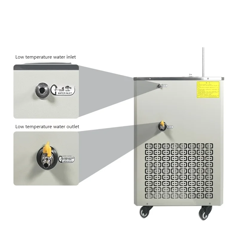 

Water Bath Cooler Filter Pump Water Chiller Ice Bath for Jacketed Reactor