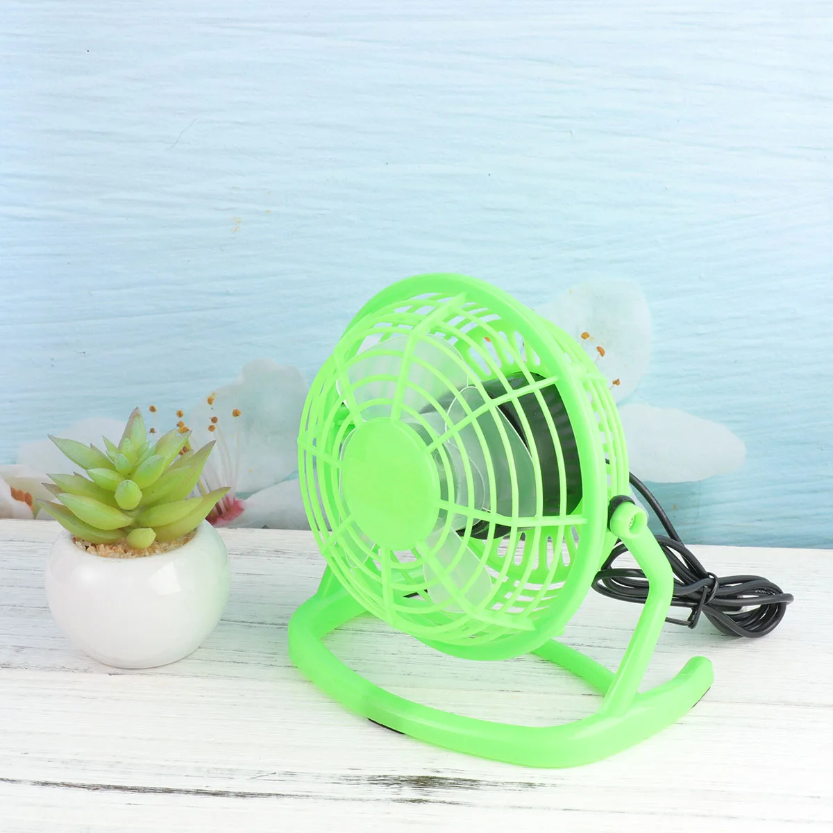

Vertical Fan Small Plug in Personal Portable Cooling Air Mini Desk Desktop Cooler Quiet Travel