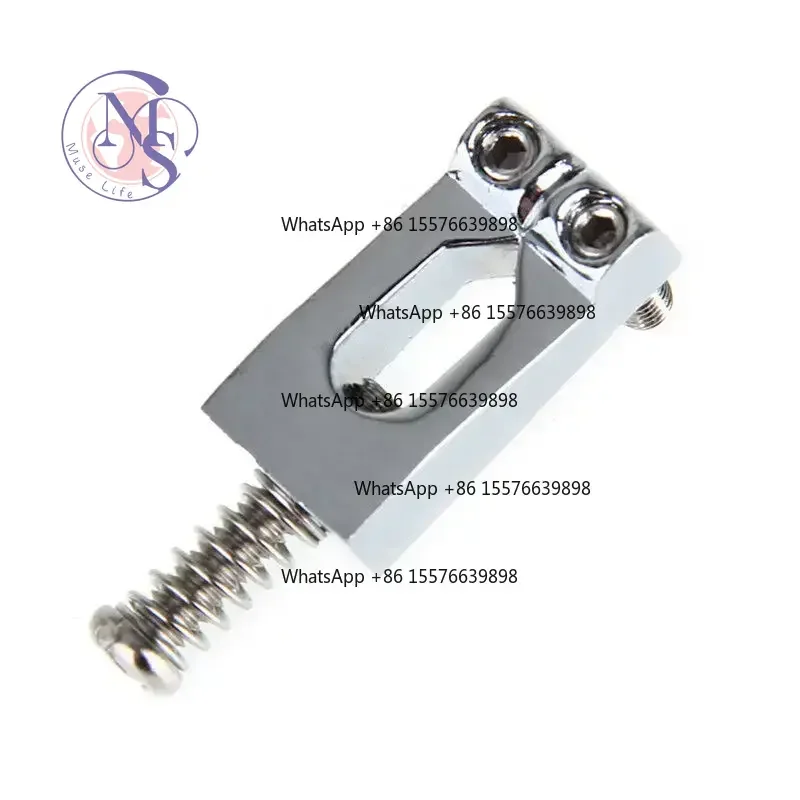 6 Roller Bridge Tremolo Metal Saddle, Electric Guitar Wrench Spare Parts