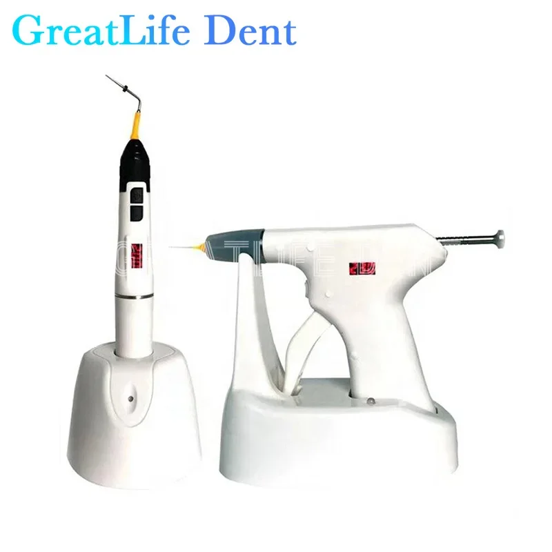 GreatLife Dent Dental Cordless Gutta Percha Obturation System Kit Obturation Endo System/Endodontic Obturation Pen/Gun Needle