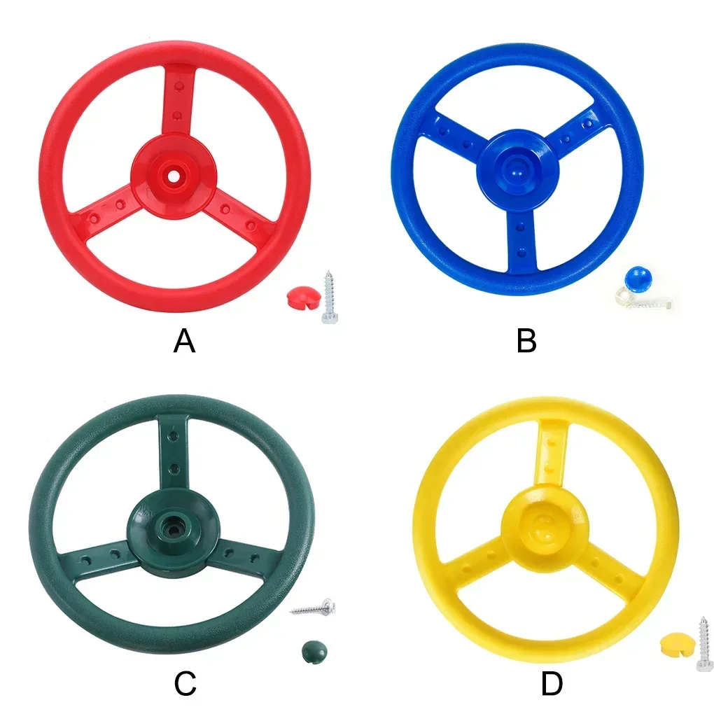 

Swing Set Steering Wheel Playground Swing Device Interactive Playing Accessorie Replacement Backyard Garden Climbing Accessories