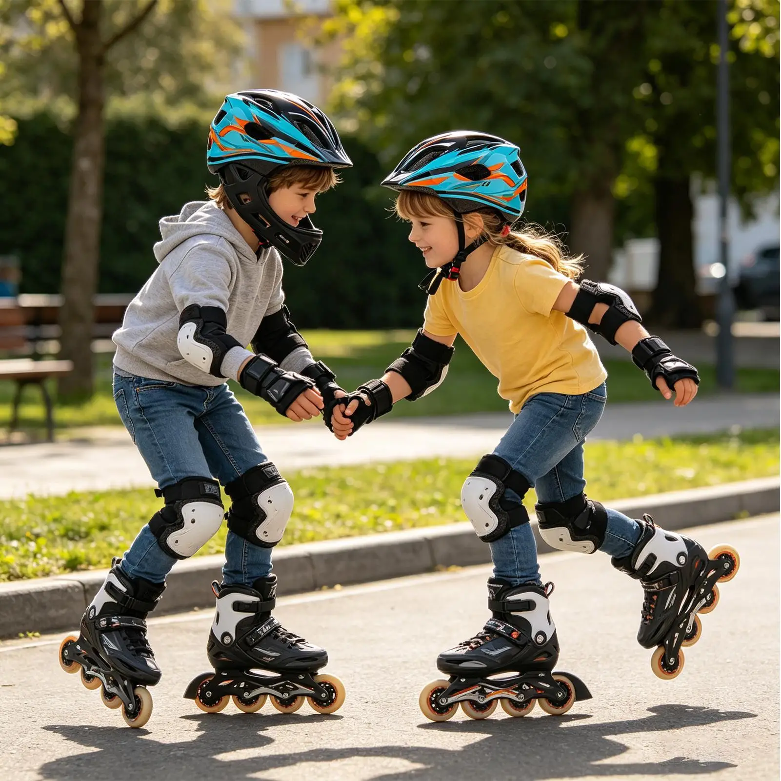 

Scooter Helmet Lightweight Safety Protection Hat Bike Helmet For Cycling For Kid Boys Girls Children Skateboarding Roller